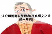 江户川柯南与灰原哀，柯哀甜文之昏睡十年后