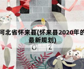 河北省怀来县，怀来县2020年的最新规划
