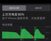 苹果iphone15充电到80%就充不进了 充电自动断开怎么办