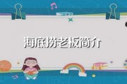 海底捞老板简介(海底捞老板的简介)