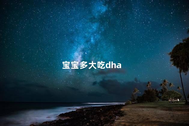 宝宝多大吃dha