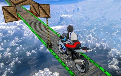 摩托车空中赛道3D免广告版