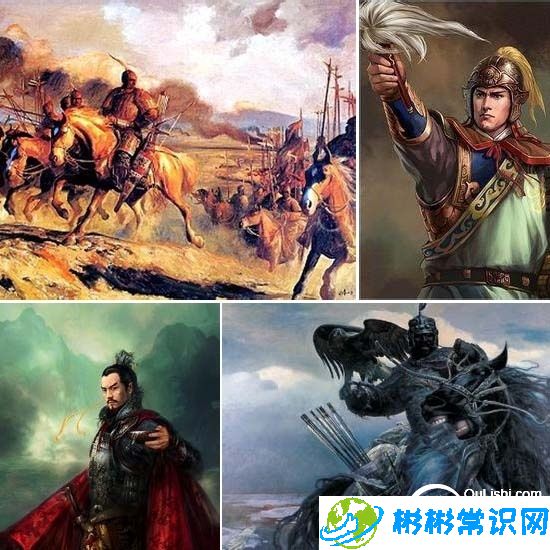 中国历史百大武将排名