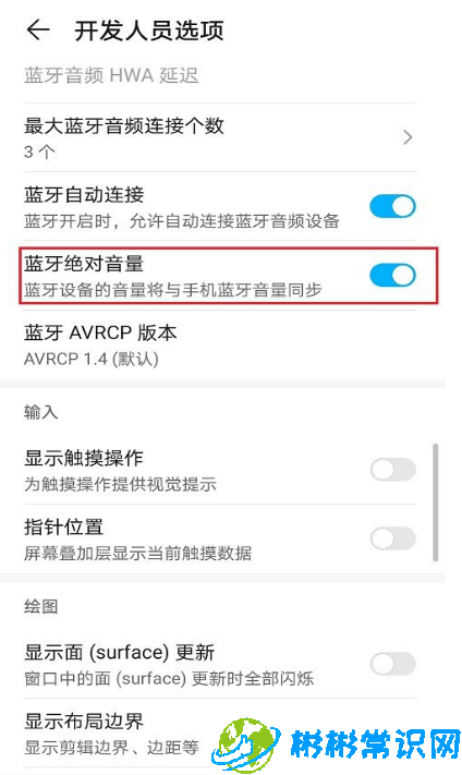 华为蓝牙绝对音量在哪 开启蓝牙绝对音量功能步骤