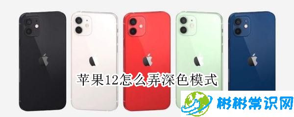 苹果12深色模式怎么设置_iPhone12在哪设置深色模式