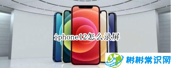 iphone12录屏在哪_录屏怎么设置