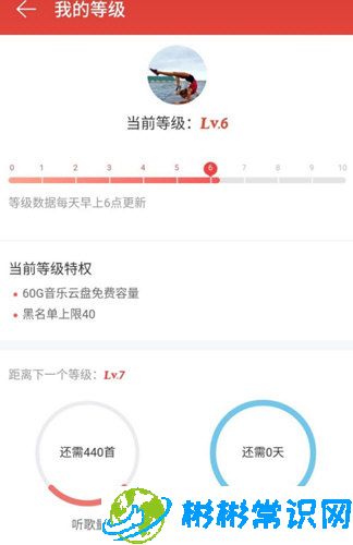 网易云音乐APP怎么看等级