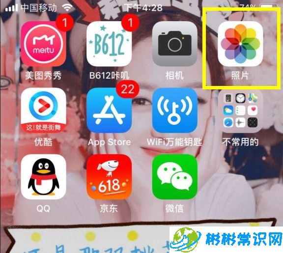 iphone中设置壁纸的方法介绍