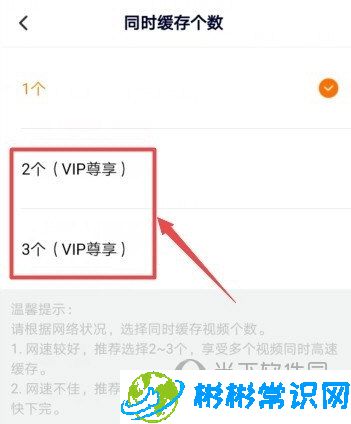 腾讯视频同时缓存个数在哪设置