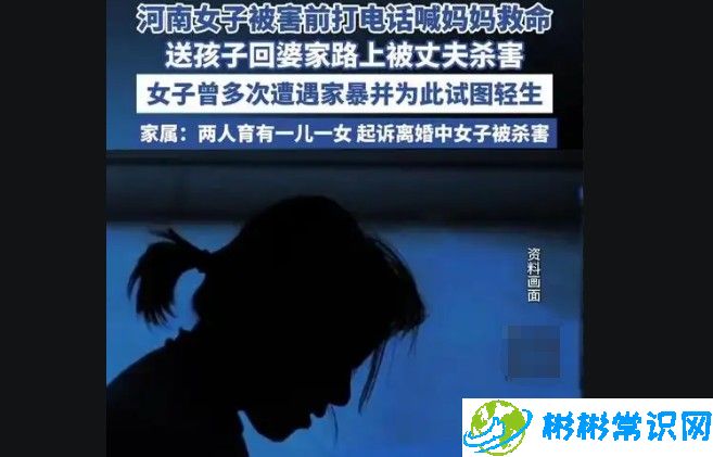 河南女子被害前打电话喊妈妈救命，家庭矛盾引发