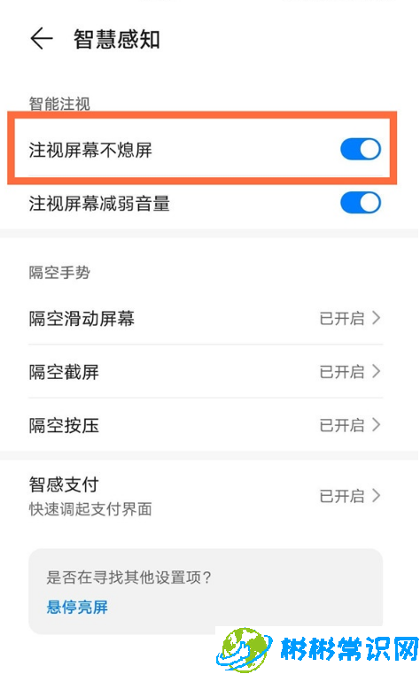 华为mate40pro注视屏幕不熄屏在哪设置 注视屏幕不熄屏设置步骤