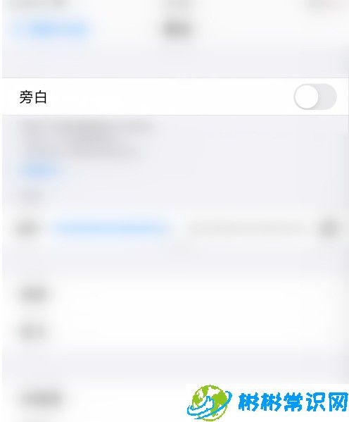 苹果手机,开启旁白功能,iphone