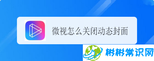 微视在哪关闭WiFi下使用动态封面_WiFi下使用动态封面关闭教程