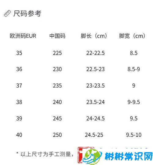 3EMNRHNKA欧洲站尺码具体解读与推荐