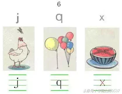 拼音字母表完整图片26个（拼音字母表读法口诀表）