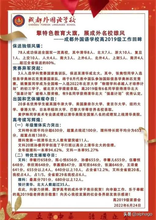 2022绵阳高考排名及分数线(成都七中和绵阳中学2019高考比较)