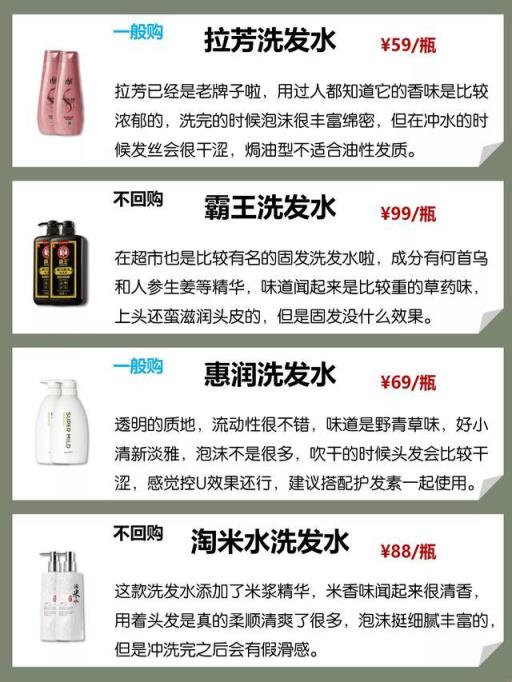 洗发水品牌排行榜前十(十大洗发水品牌排行榜洗发水排名前十名)