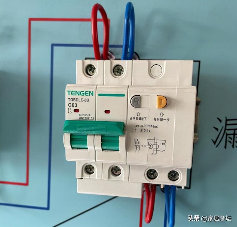 家用开关接法和接线图三开(开关接线教程)