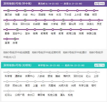 2021年深圳地铁线路图高清版(深圳地铁图2021最新版)