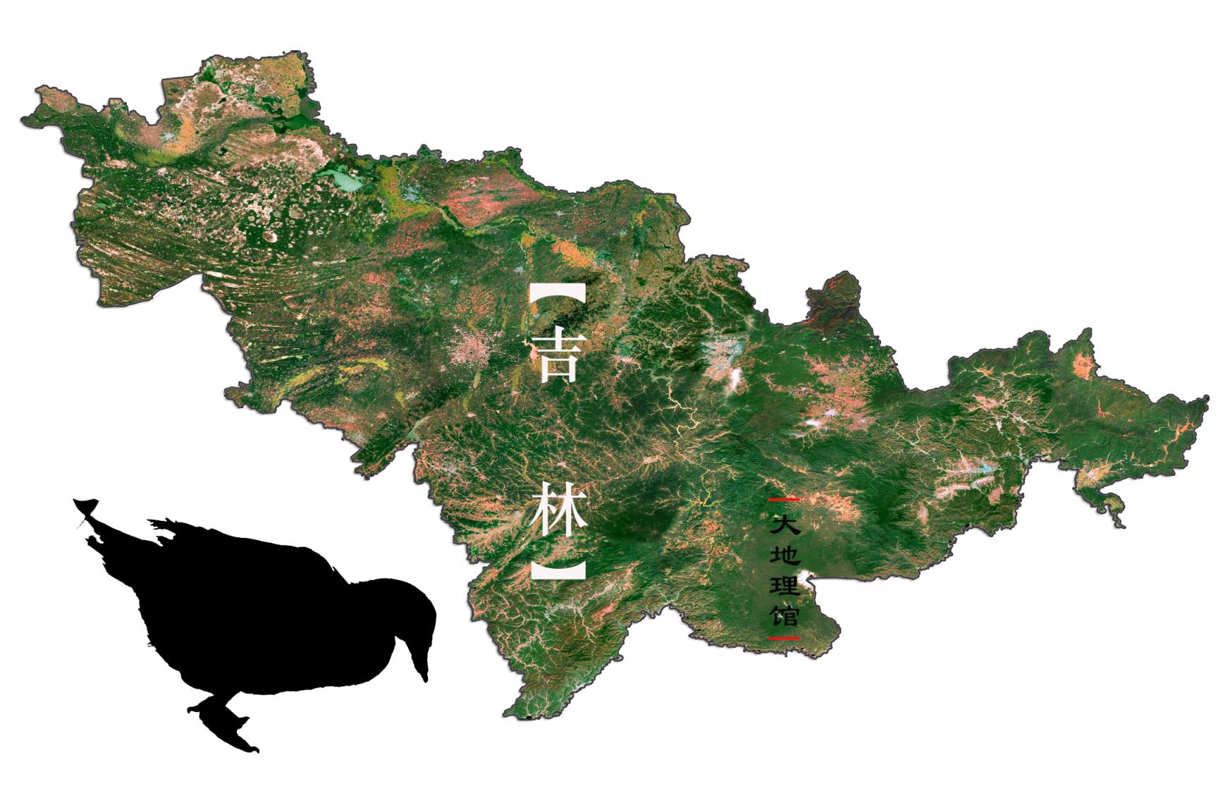 吉林属于东北的吗省会是哪个城市（高清遥感地图认识东北三省）