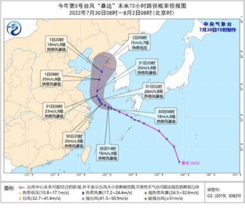 浙江台风最新消息今天台风（2022年8月超强台风预测）