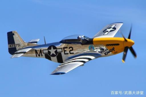 美国P-51“野马”战斗机(美国p51野马式战斗机)